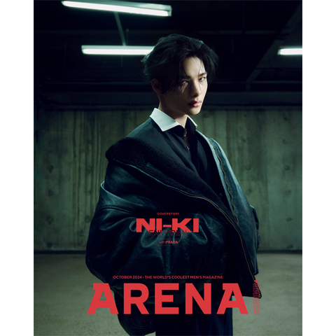 ARENA HOMME 2024.10 x ENHYPEN NI-KI H TYPE