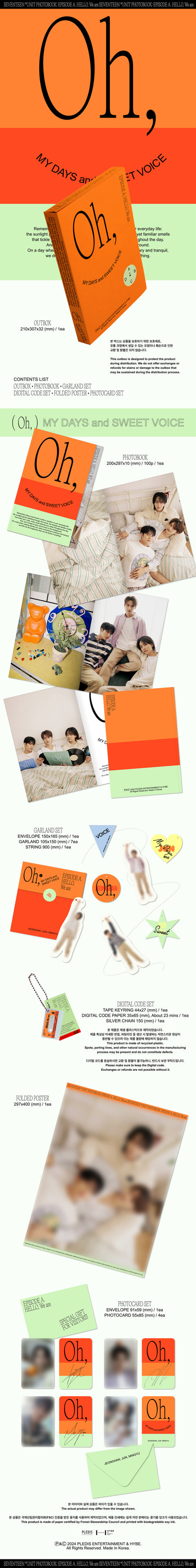 SEVENTEEN Episode: Oh, My Days and Sweet Voice A (+APPLEMUSIC P.O.B)