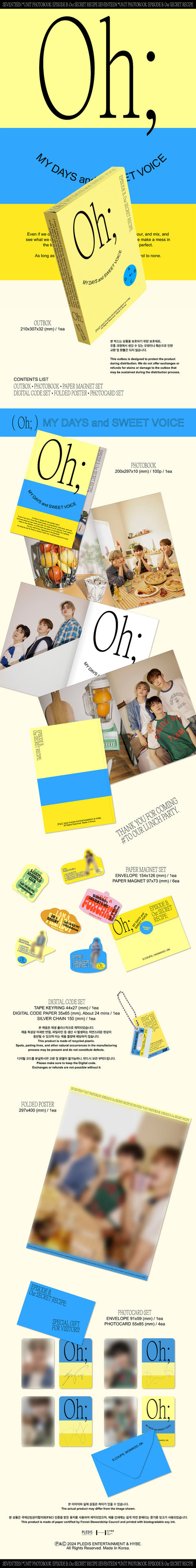 SEVENTEEN Episode: Oh, My Days and Sweet Voice B (+APPLEMUSIC P.O.B)
