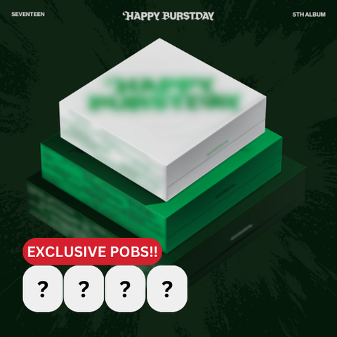 SEVENTEEN - 5th Album ‘HAPPY BURSTDAY’ (+Fanplee P.O.B)