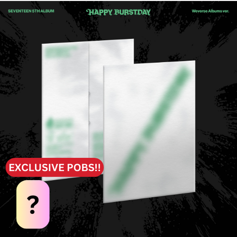 SEVENTEEN - 5th Album ‘HAPPY BURSTDAY’ (Weverse Albums ver.) (+Weverseshop P.O.B)