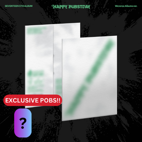 SEVENTEEN - 5th Album ‘HAPPY BURSTDAY’ (Weverse Albums ver.) (+YES24 P.O.B)