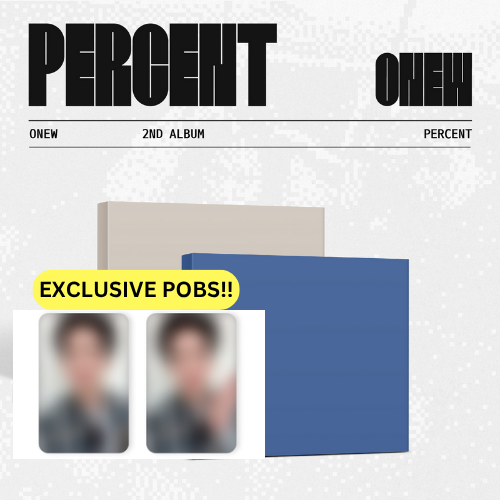 SFKOREA] ONEW - 2nd Full Album [PERCENT] (Digipack Ver.) (2