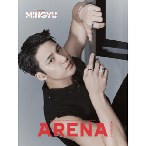 ARENA HOMME+ 2024.03 x SEVENTEEN MINGYU B TYPE