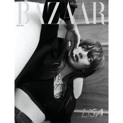 BAZAAR 2023.06 x BLACKPINK LISA (D TYPE)