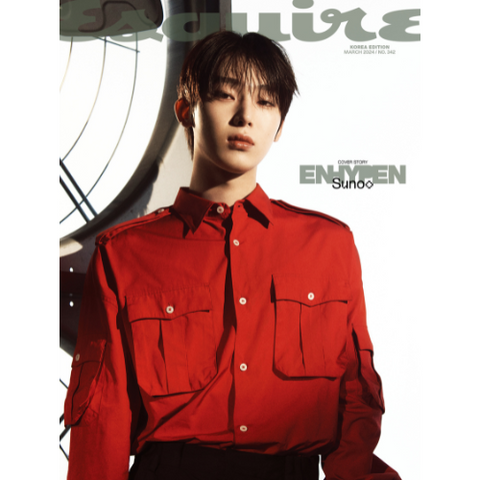 ESQUIRE 2024.03 x ENHYPEN G TYPE (SUNOO)