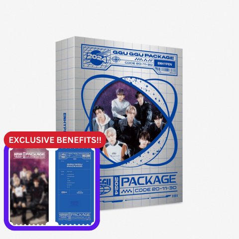 ENHYPEN 2024 GGU GGU PACKAGE + EXCLUSIVE 1:1 TICKET