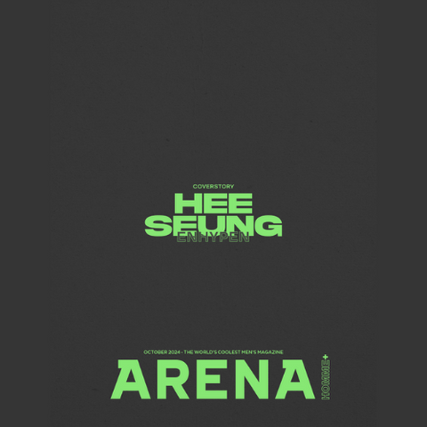 ARENA HOMME 2024.10 x ENHYPEN HEESEUNG C TYPE