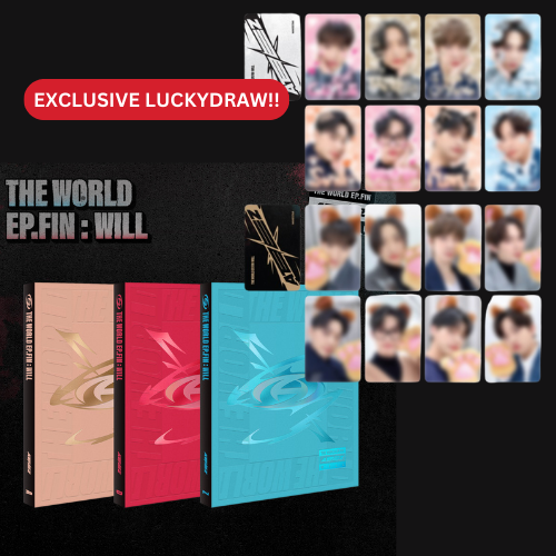 ATEEZ - 2nd Full Album [THE WORLD EP.FIN : WILL] (Digipak Random Ver.) +  Random Photocard (SW) - interAsia