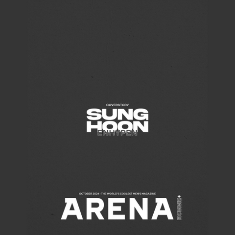ARENA HOMME 2024.10 x ENHYPEN SUNGHOON F TYPE
