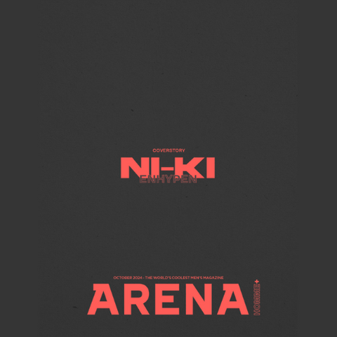 ARENA HOMME 2024.10 x ENHYPEN NI-KI H TYPE