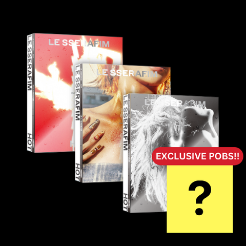 LE SSERAFIM - 5th mini album 'HOT' (+SOUNDWAVE P.O.B)