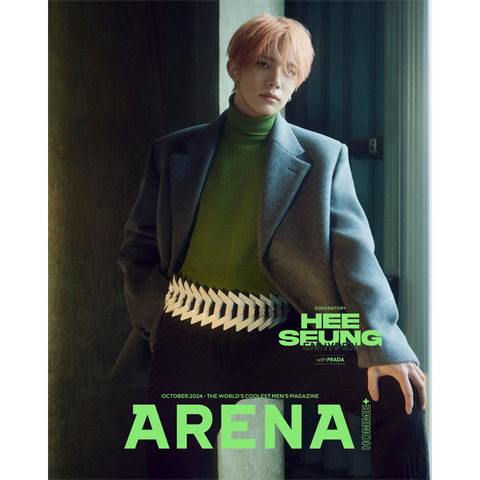 ARENA HOMME 2024.10 x ENHYPEN HEESEUNG C TYPE