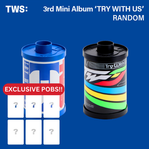 TWS - 3rd mini album ‘TRY WITH US’ (+applemusic P.O.B)