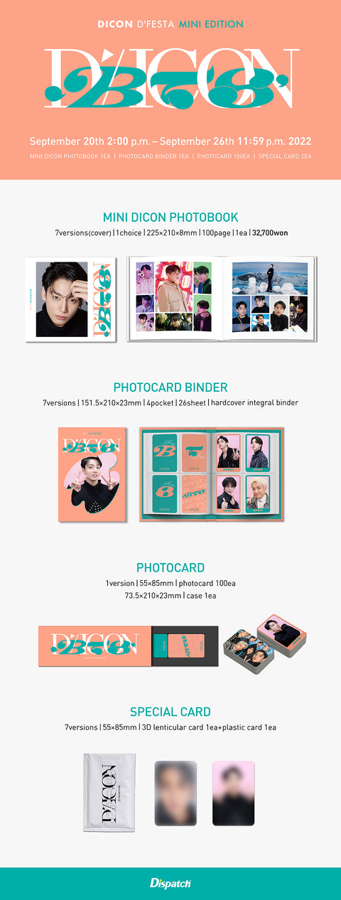 DICON D'FESTA MINI EDITION : BTS (RM VER.)