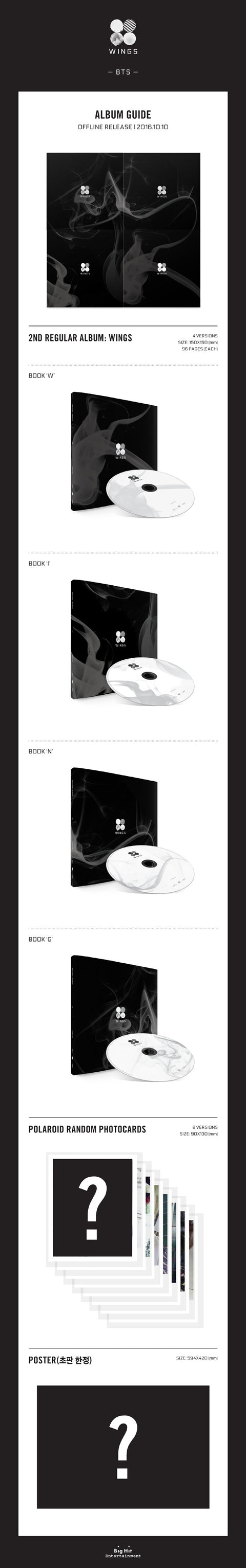 BTS - WINGS (Random Ver.)