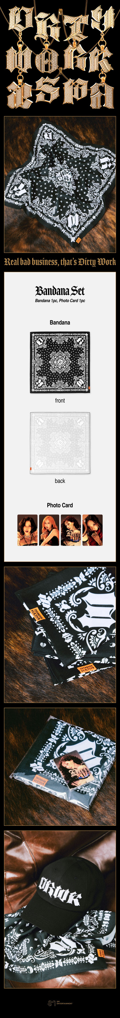 [PRE-ORDER] aespa - Single [Dirty Work] MD BANDANA