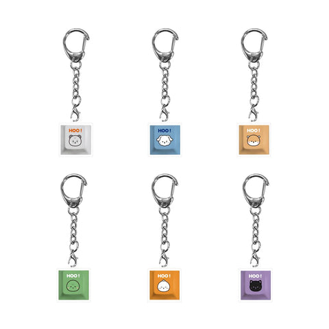[PRE-ORDER] MONSTA X - OFFICIAL MD [CONNECT X] MONMUNGCHI X  KEY-CAP KEYRING