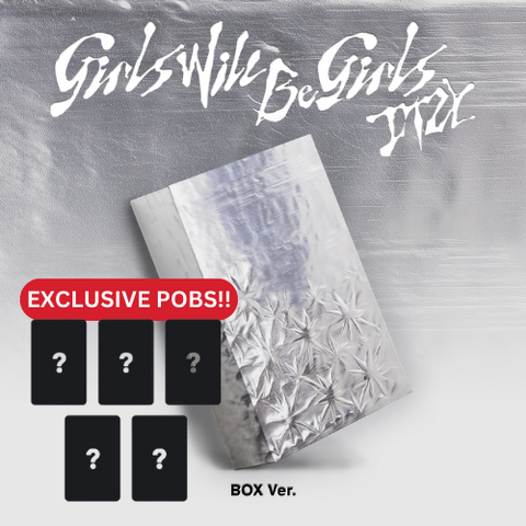 [PRE-ORDER] ITZY - [Girls Will Be Girls] (Box Ver.) (+Applemusic P.O.B)