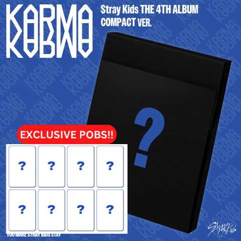 [PRE-ORDER] Stray Kids - 4th Full Album [KARMA] (COMPACT VER.) (+ soundwave P.O.B)