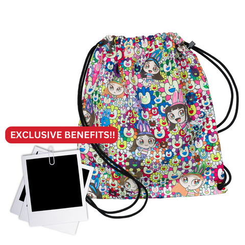 NewJeans - JAPAN DOUBLE SINGLE ALBUM [Supernatural] (NJ X MURAKAMI Drawstring Bag Ver.) (with Applemusic Exclusive Benefits)