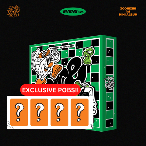 [PRE-ORDER] ZOONIZINI - 1st mini album [DICE] (EVENS ver.) (META) (+ Applemusic P.O.B)