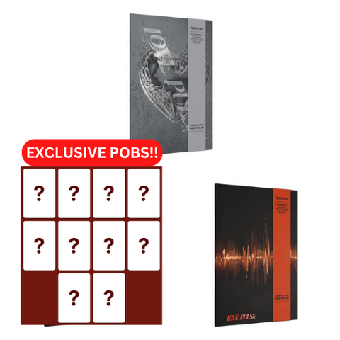 [PRE-ORDER] TREASURE - 3rd MINI ALBUM [LOVE PULSE] (3 TYPES Random) (+ MAKESTAR P.O.B)