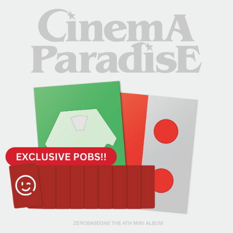 [SFKOREA] ZEROBASEONE - 4TH MINI ALBUM [CINEMA PARADISE] (+applemusic P.O.B)