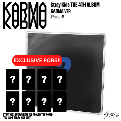 [PRE-ORDER] Stray Kids - 4th Full Album [KARMA] (KARMA VER.) (Limited VER.) (+ ALADIN P.O.B)