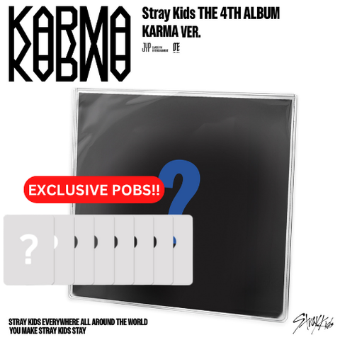 [PRE-ORDER] Stray Kids - 4th Full Album [KARMA] (KARMA VER.) (Limited VER.) (+ MUSIC KOREA P.O.B)