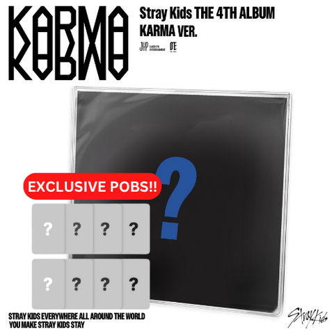 [PRE-ORDER] Stray Kids - 4th Full Album [KARMA] (KARMA VER.) (Limited VER.)(+ MUSICPLANT P.O.B)