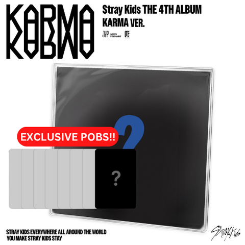 [PRE-ORDER] Stray Kids - 4th Full Album [KARMA] (KARMA VER.) (Limited VER.) (+ yes24 P.O.B)