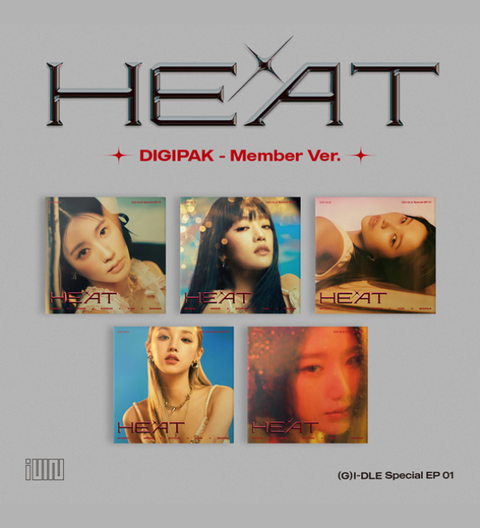 (G)I-DLE - Special Album [HEAT] (DIGIPACK - Member Ver.)