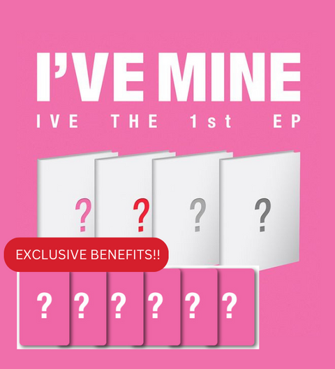 IVE - 1ST MINI ALBUM [I'VE MINE] (Random Ver.) (with Soundwave Exclusive Benefits)