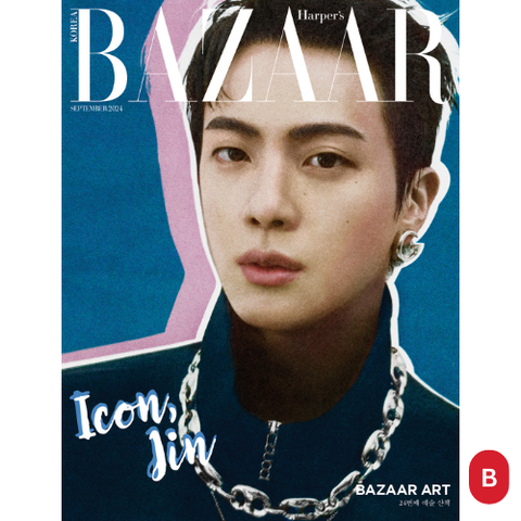 BAZAAR 2024.09 x BTS JIN