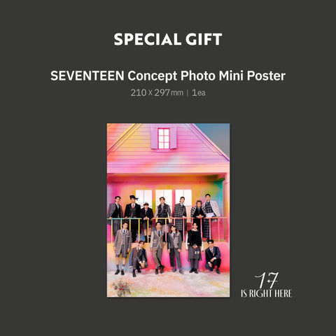 [PRE-ORDER] THE PIANO SCORE : SEVENTEEN ‘17 IS RIGHT HERE’ (VOL.1)