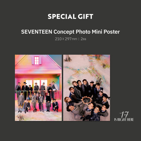 [PRE-ORDER] THE PIANO SCORE : SEVENTEEN ‘17 IS RIGHT HERE’ (SET)