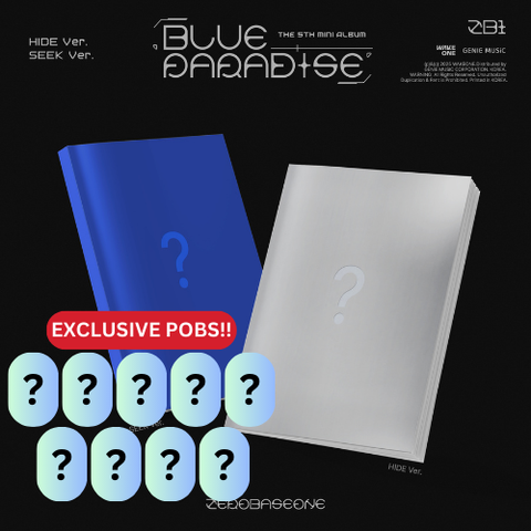 [PRE-ORDER] ZEROBASEONE - 5th mini album [BLUE PARADISE] (+MUSICPLANT P.O.B)