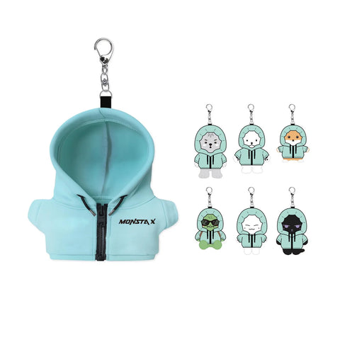 [PRE-ORDER] MONSTA X - OFFICIAL MD [CONNECT X] MONMUNGCHI X  HOODIE KEYRING