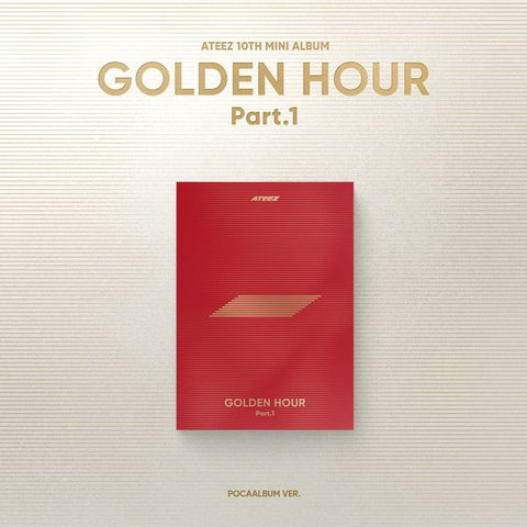 ATEEZ - 10TH MINI ALBUM [GOLDEN HOUR : Part.1] (POCA Ver.)