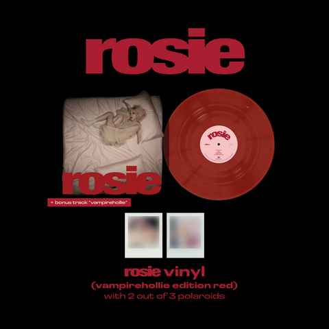 [PRE-ORDER] ROSÉ (BLACKPINK) - 1st Studio Album [rosie] vinyl (vampirehollie edition red)