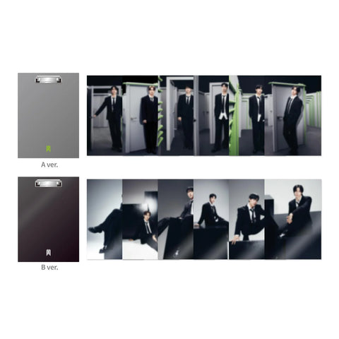 [PRE-ORDER] MONSTA X - OFFICIAL MD [CONNECT X] PHOTO CLIPBOARD SET