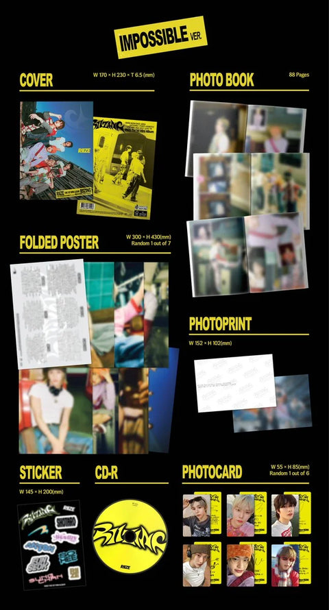 RIIZE - 1ST MINI ALBUM [RIIZING] (Photobook Ver.) (with Soundwave Exclusive Benefits)