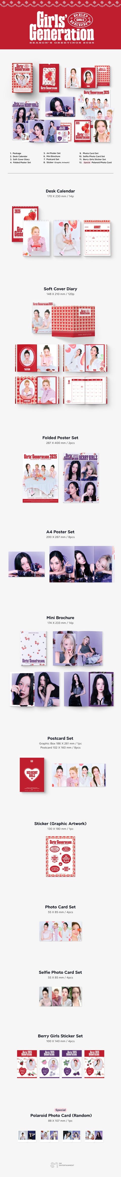 [PRE-ORDER] Girls’ Generation - 2025 SEASON'S GREETINGS