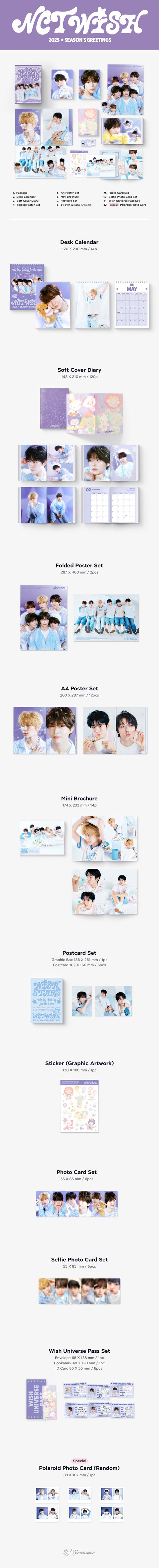 [PRE-ORDER] NCT WISH - 2025 SEASON'S GREETINGS