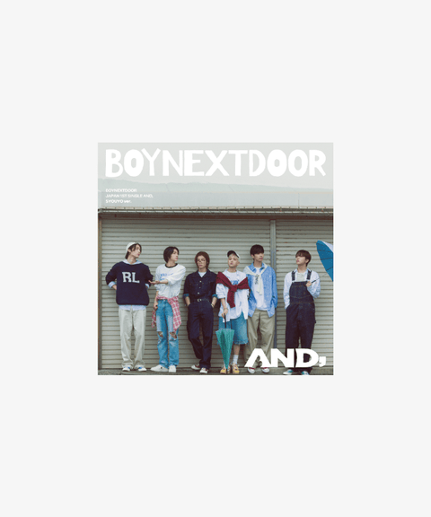 [SFKOREA] BOYNEXTDOOR - JAPAN 1ST SINGLE ALBUM [AND,] (STANDARD)