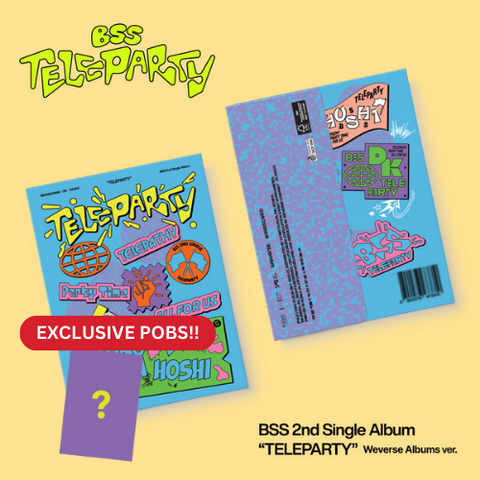 [PRE-ORDER] BSS (SEVENTEEN) - BSS 2nd Single ‘TELEPARTY’ (Weverse ver.) (+Fanplee P.O.B)