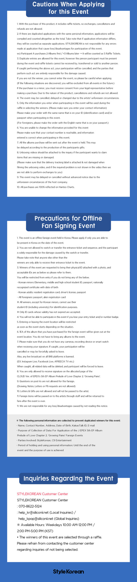 [OFFLINE FANSIGN EVENT] EPEX 5th EP Album Prelude of Love Chapter 2 - Growing Pains