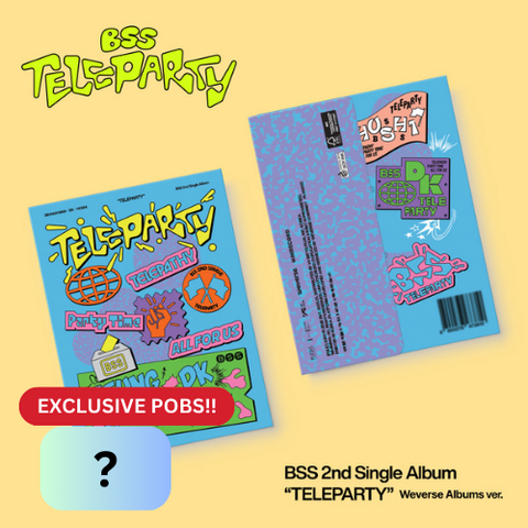 [PRE-ORDER] BSS (SEVENTEEN) - BSS 2nd Single ‘TELEPARTY’ (Weverse ver.) (+Musicplant P.O.B)