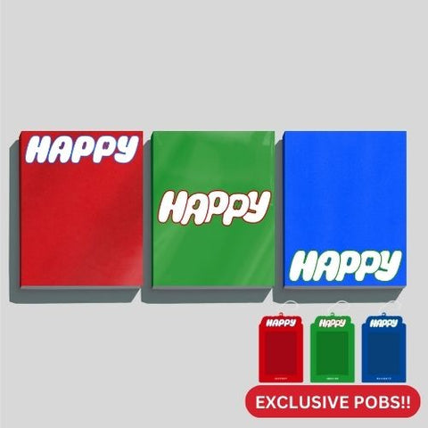 JIN (BTS) - 1st Solo Album [HAPPY] (+weverseshop P.O.B)